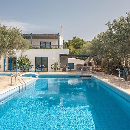 Summer Villa Pasiphae Private Pool - Bbq -Beach 2Min Sunion Eksteriør bilde