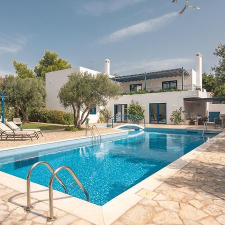 Summer Villa Pasiphae Private Pool - Bbq -Beach 2Min Sunion Eksteriør bilde