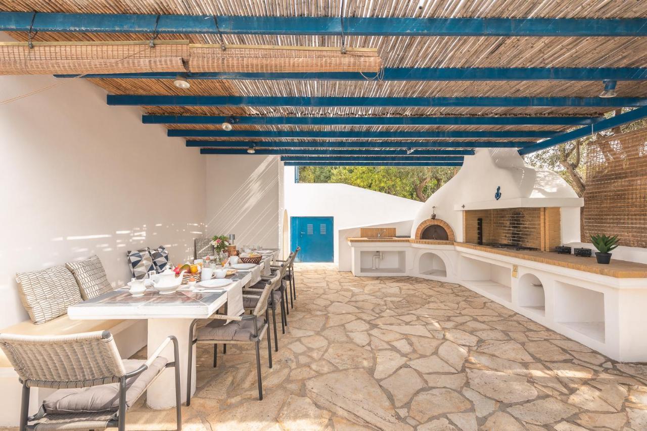 Summer Villa Pasiphae Private Pool - Bbq -Beach 2Min Sunion Eksteriør bilde