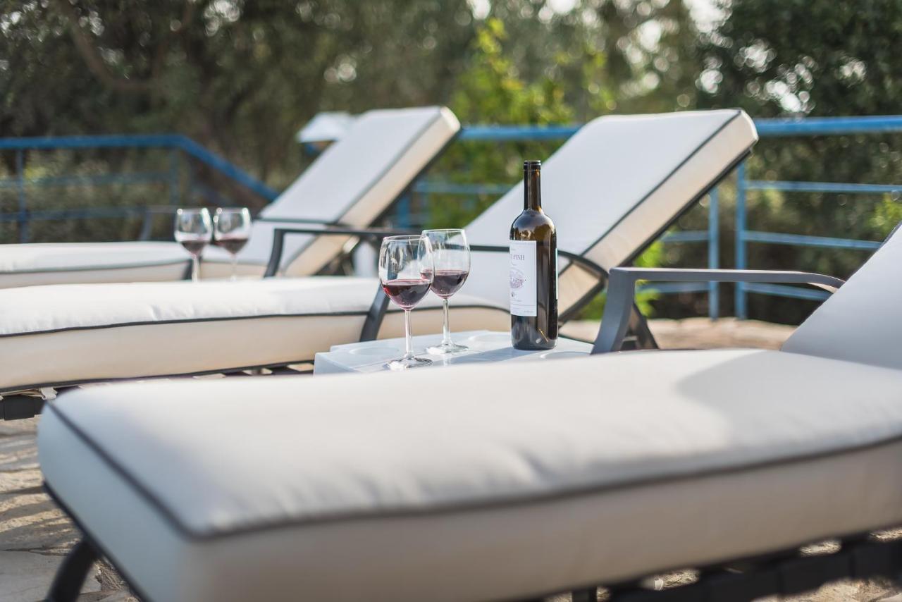 Summer Villa Pasiphae Private Pool - Bbq -Beach 2Min Sunion Eksteriør bilde