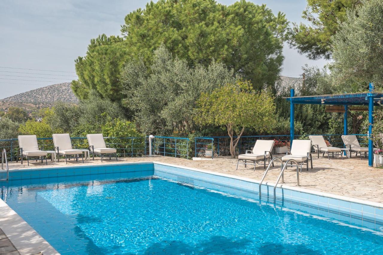 Summer Villa Pasiphae Private Pool - Bbq -Beach 2Min Sunion Eksteriør bilde