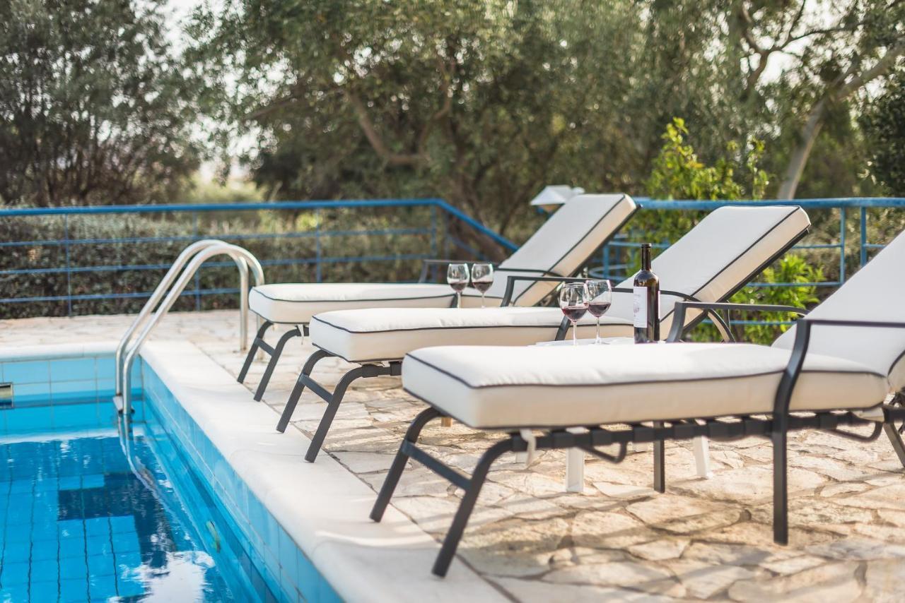 Summer Villa Pasiphae Private Pool - Bbq -Beach 2Min Sunion Eksteriør bilde
