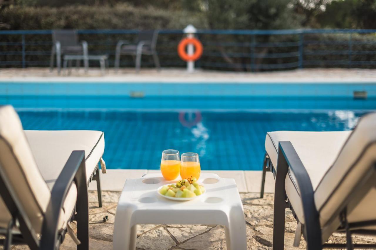Summer Villa Pasiphae Private Pool - Bbq -Beach 2Min Sunion Eksteriør bilde