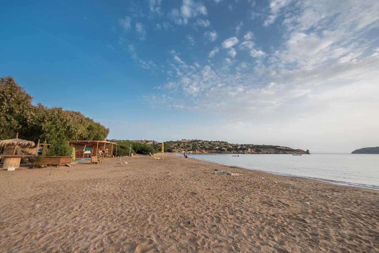 Summer Villa Pasiphae Private Pool - Bbq -Beach 2Min Sunion Eksteriør bilde