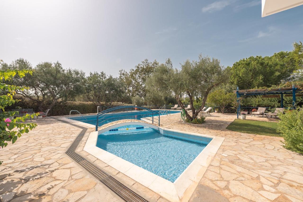Summer Villa Pasiphae Private Pool - Bbq -Beach 2Min Sunion Eksteriør bilde